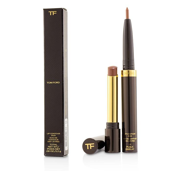 Lip Contour Duo - # 01 Public Display - 2.2g/0.08oz