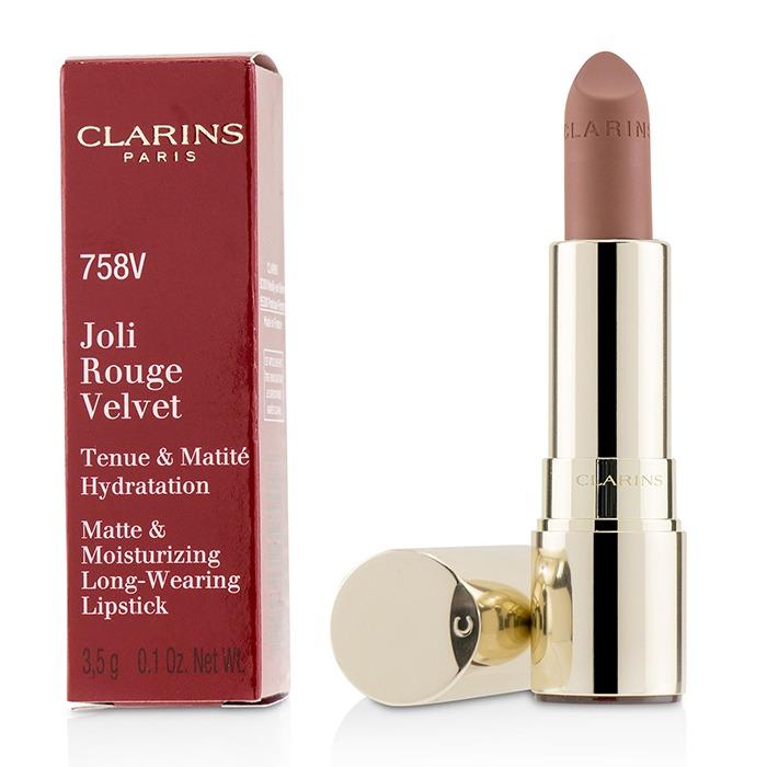 Joli Rouge Velvet (matte & Moisturizing Long Wearing Lipstick) - # 758v Sandy Pink - 3.5g/0.1oz