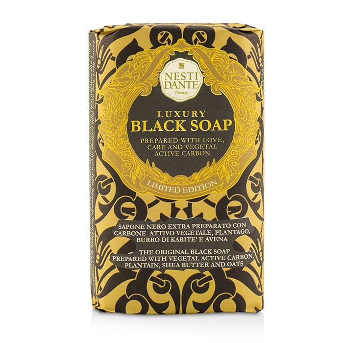 Luxury Black Soap With Vegetal Active Carbon (limited Edition) - 250g/8.8oz