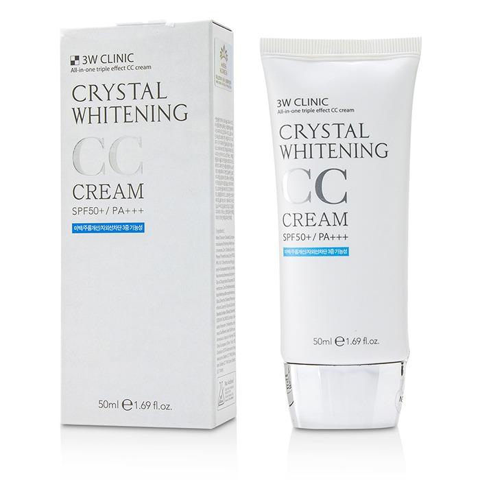 Crystal Whitening Cc Cream Spf 50+/pa+++ - #01 Glitter Beige - 50ml/1.69oz