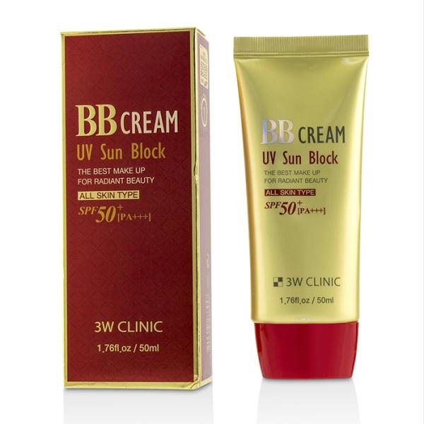 Uv Sun Block Bb Cream Spf50+ Pa+++ - 50ml/1.76oz