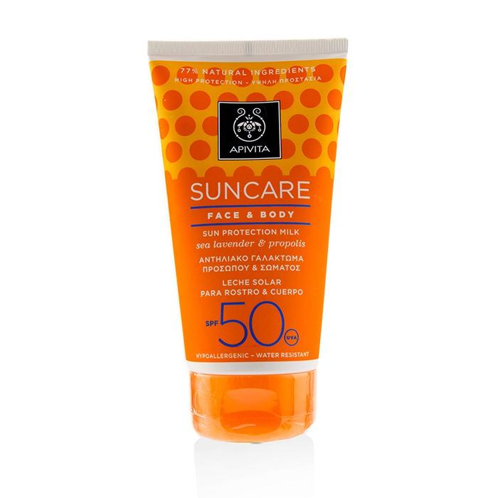 Suncare Face & Body Sun Protection Milk Spf 50 With Sea Lavender & Propolis - 150ml/5oz