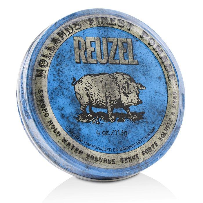 Blue Pomade (strong Hold, Water Soluble) - 113g/4oz