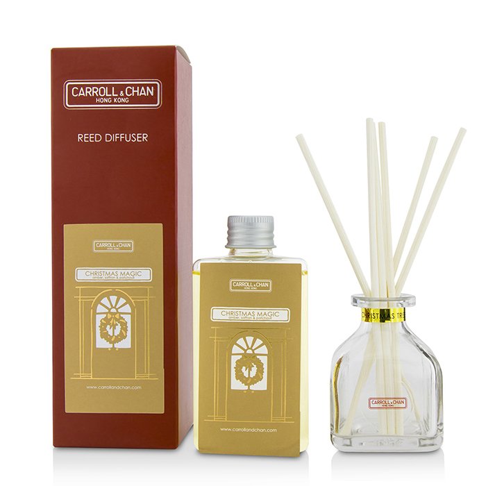 Reed Diffuser - Christmas Magic (amber, Saffron & Patchouli) - 100ml/3.38oz