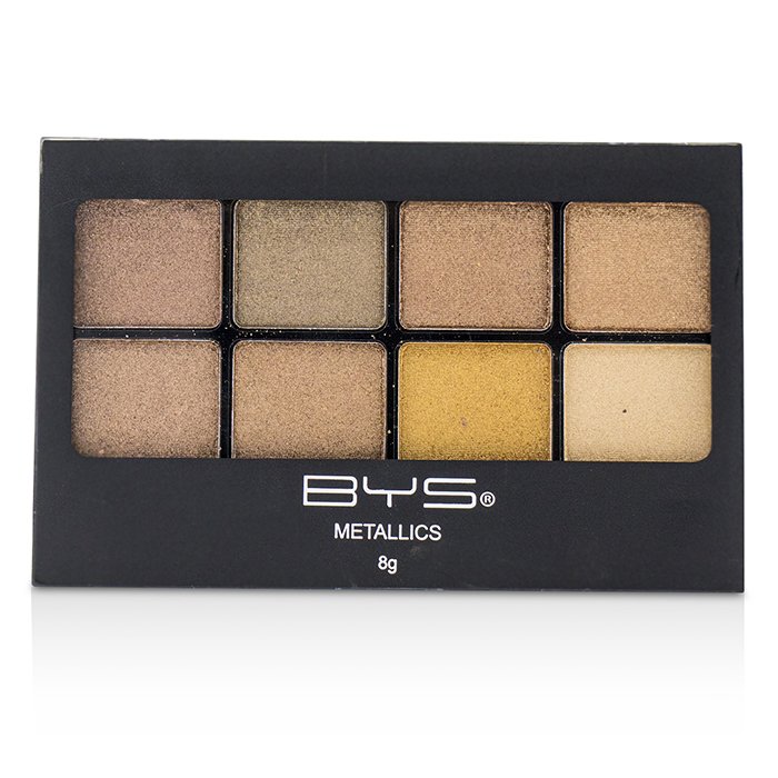 8 Palette Metallic Eyeshadow - # Metallics Browns - 8g/0.27oz