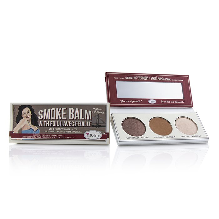 Smoke Balm With Foil Vol.4 Foiled Eyeshadow Palette - -