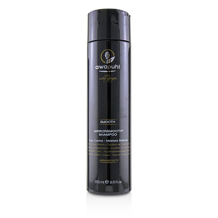Awapuhi Wild Ginger Smooth Mirrorsmooth Shampoo (frizz Control - Moisture Balance) - 250ml/8.5oz