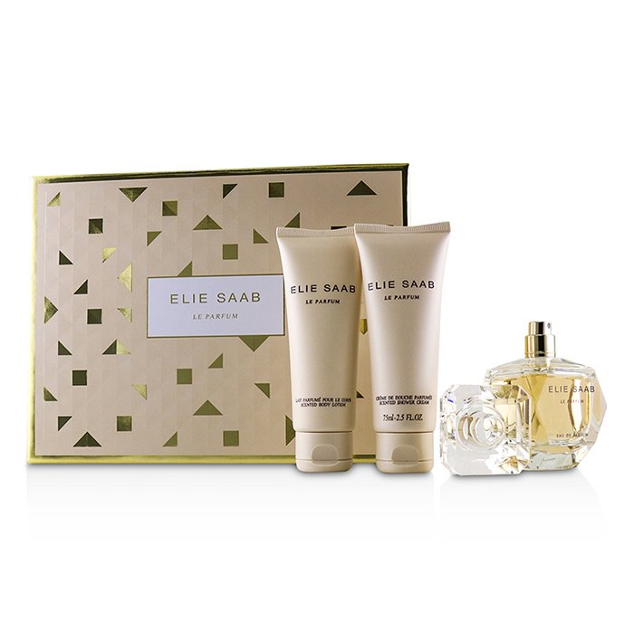 Le Parfum Coffret: Eau De Parfum Spray 50ml/1.6oz + Scented Body Lotion 75ml/2.5oz + Scented Shower Cream 75ml/2.5oz - 3pcs