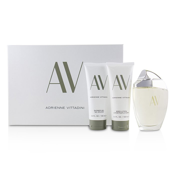 Av Coffret:eau De Parfum Spray 90ml/3oz + Body Lotion 100ml/3.4oz + Shower Gel100 Ml - 3pcs