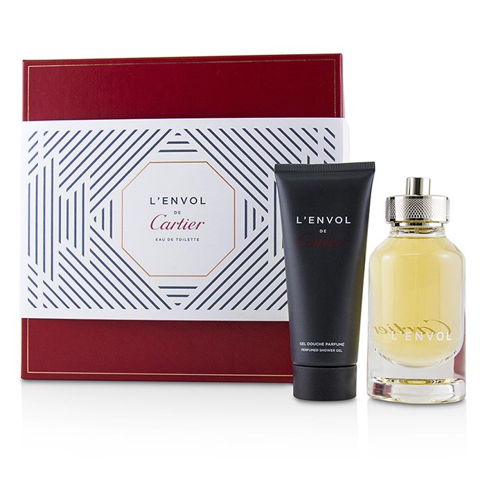 L'envol De Cartier Coffret: Eau De Toilette Spray 80ml/2.7oz + Perfumed Shower Gel 100ml/3.3oz - 2pcs