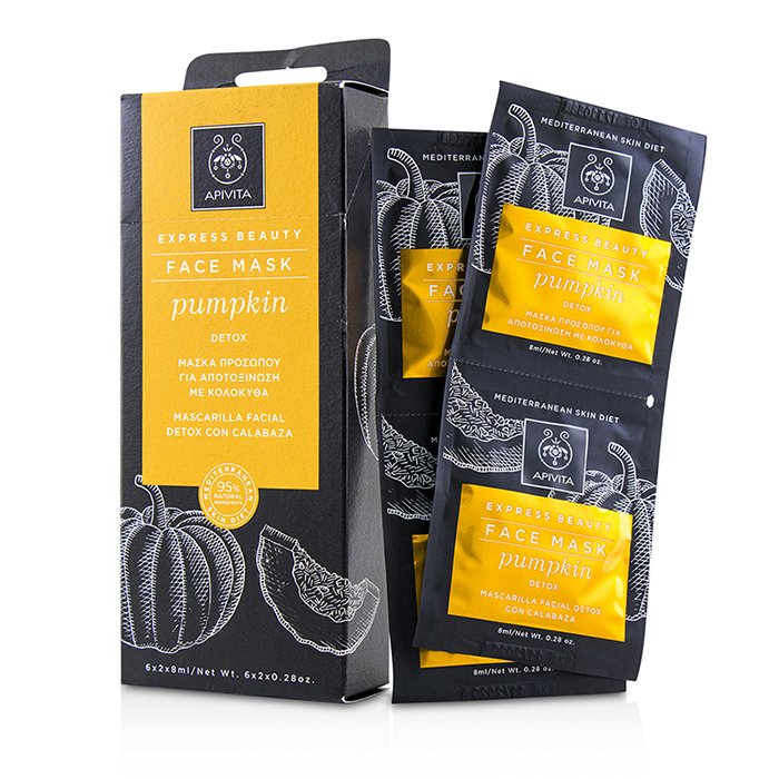 Express Beauty Face Mask With Pumpkin (detox) - 6x(2x8ml)