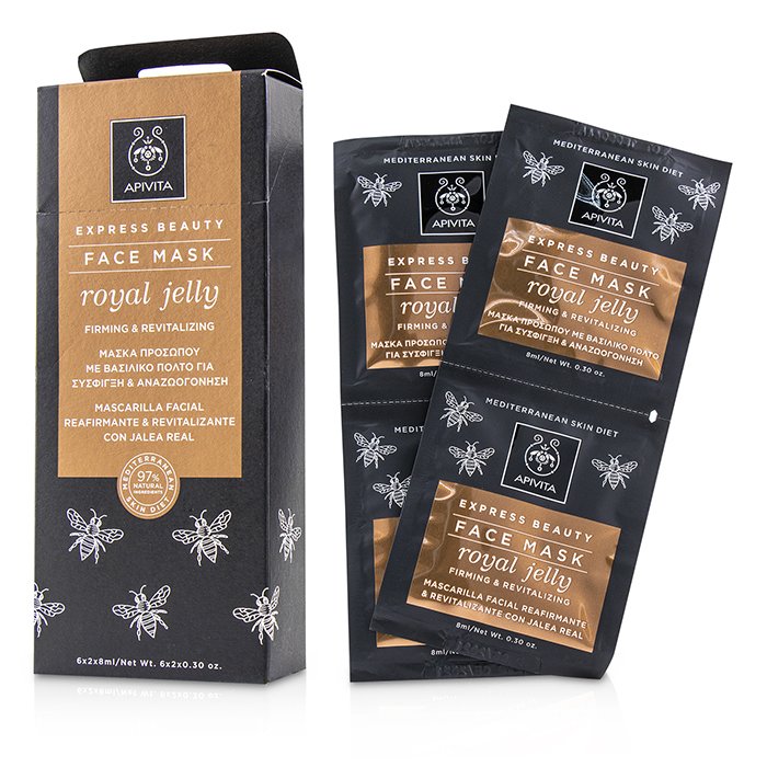 Express Beauty Face Mask With Royal Jelly (firming & Revitalizing) - 6x(2x8ml)