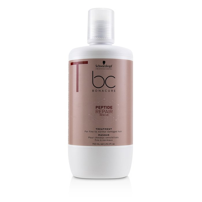 Bc Bonacure Peptide Repair Rescue Treatment (for Fine To Normal Damaged Hair) - 750ml/25.3oz