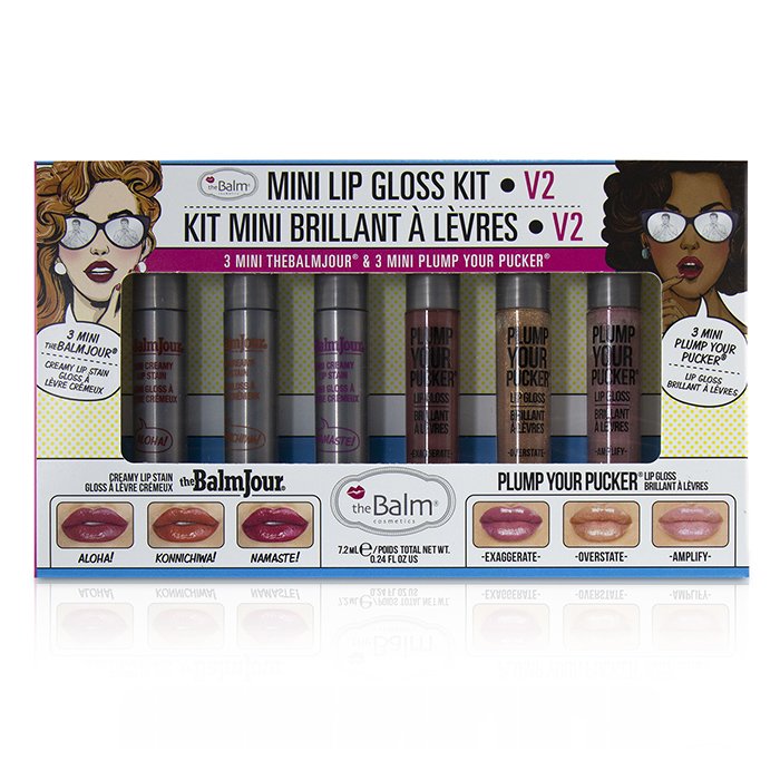 Mini Lip Gloss Kit - # V2 - 6pcs