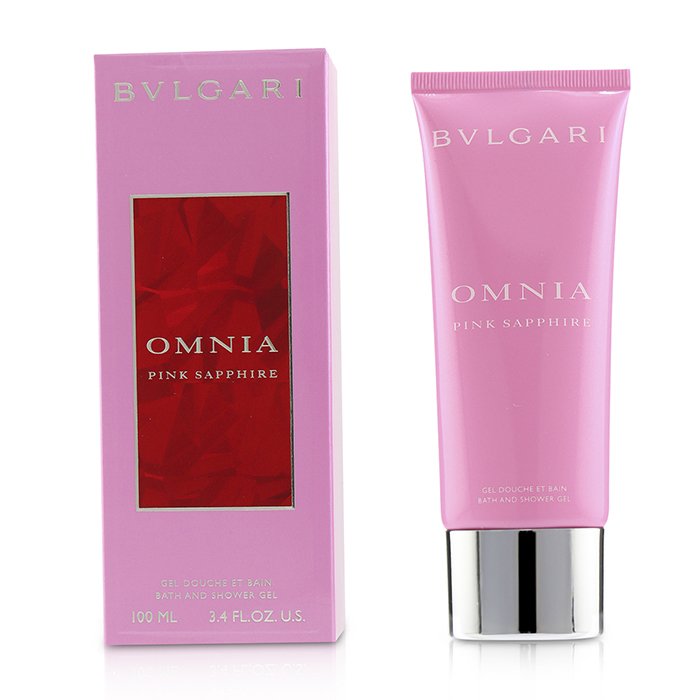 Omnia Pink Sapphire Bath & Shower Gel - 100ml/3.4oz