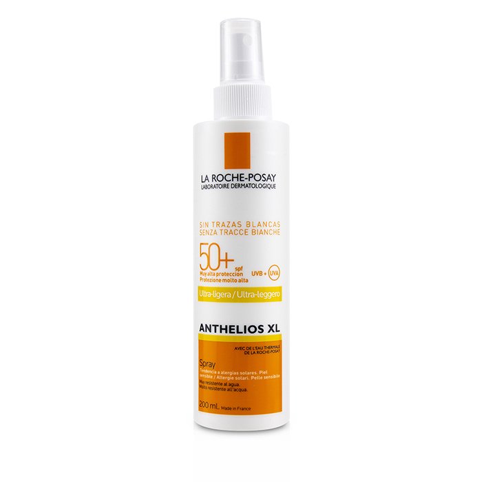 Anthelios Xl Ultra-light Spray Spf 50+ - For Sensitive Skin (water Resistant) - 200ml/6.7oz