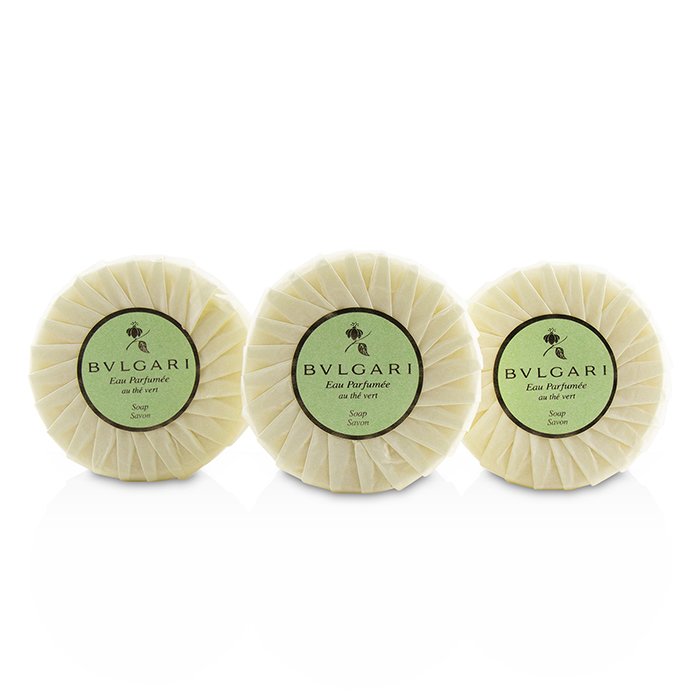 Eau Parfumee Au The Vert Soap - 3x150g/5.3oz