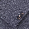 Gray Tweed Wool Slim Fit Coat