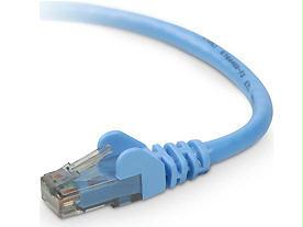 Belkin Components 5ft Cat6 Snagless Patch Cable, Utp, Blue Pvc Jacket, 23awg, 50 Micron, Gold Plat