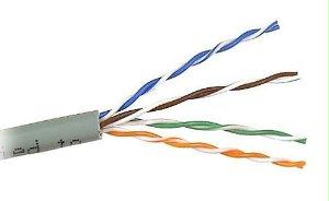 Belkin Components Network Cable - Bare Wire - Bare Wire - 1000 Ft - ( Cat 6 ) - Gray