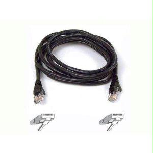 Belkin Components 4ft Cat6 Snagless Patch Cable, Utp, Black Pvc Jacket, 23awg, 50 Micron, Gold Pla