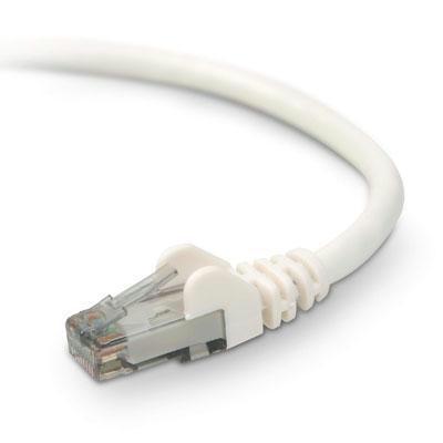 Belkin Components Belkin 50 Cat6 Snagless High Performance Utp Patch Cable, White