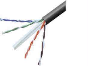 Belkin Components Network Cable - Bare Wire - Bare Wire - 1000 Ft - Utp ( Cat 6 ) - Black