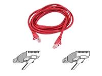 Belkin Components Patch Cable - Rj-45 (m) - Rj-45 (m) - 12 Ft - Utp - ( Cat 6 ) - Red