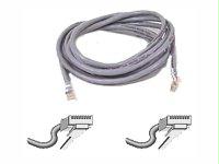 Belkin Components 20ft Cat5e Patch Cable, Utp, Gray Pvc Jacket, 24awg, T568b, 50 Micron, Gold Plat