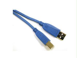 C2g 2m Usb 2.0 A/b Cable - Blue