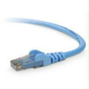 Belkin Components 3ft Cat6 Snagless Patch Cable, Utp, Blue Pvc Jacket, 23awg, 50 Micron, Gold Plat