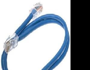 Belkin Components 2ft Cat5e Patch Cable, Utp, Blue Pvc Jacket, 24awg, T568b, 50 Micron, Gold Plate