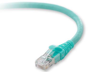 Belkin Components Patch Cable - Rj-45 - Male - Rj-45 - Male - 3 M - Aqua