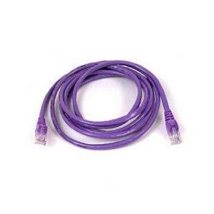 Belkin Components 15ft Cat5e Snagless Patch Cable, Utp, Purple Pvc Jacket, 24awg, T568b, 50 Micron