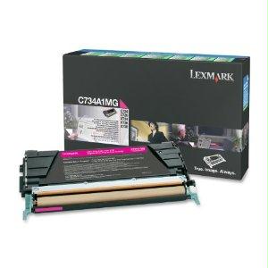 Lexmark C73x/x73x Magenta Return Program Toner Cartridge 6k