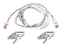 Belkin Components 25ft Cat5e Snagless Patch Cable, Utp, White Pvc Jacket, 24awg, T568b, 50 Micron,
