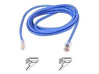 Belkin Components Patch Cable - Rj-45 (m) - Rj-45 (m) - 8 Ft - Utp - ( Cat 5e ) - Blue