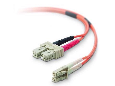 Belkin Components Patch Cable - Lc - Male - Sc - Male - Fiber Optic - 10 Feet
