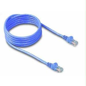 Belkin Components 15ft Cat5e Snagless Patch Cable, Utp, Blue Pvc Jacket, 24awg, T568b, 50 Micron,