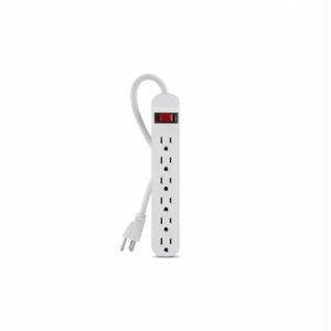 Belkin Components 6-outlet Power Strip; Right Angle, 5 Ft.