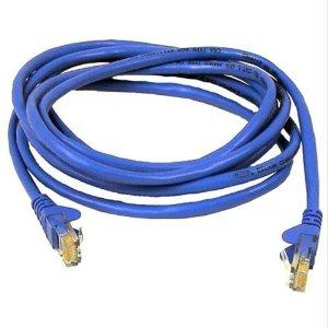 Belkin Components 40ft Cat5e Snagless Patch Cable, Utp, Blue Pvc Jacket, 24awg, T568b, 50 Micron,
