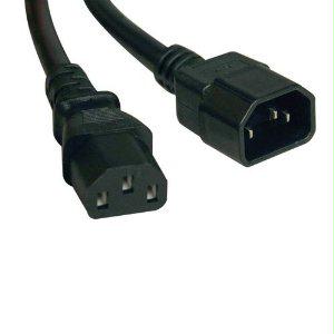 Tripp Lite 4ft Computer Power Cord Extension Cable C14 To C13 10a 18awg