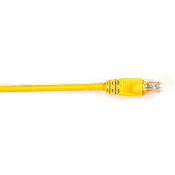 Black Box Connect Cat5e 100 Mhz Ethernet Patch Cable Utp Pvc Snagless Yellow 20