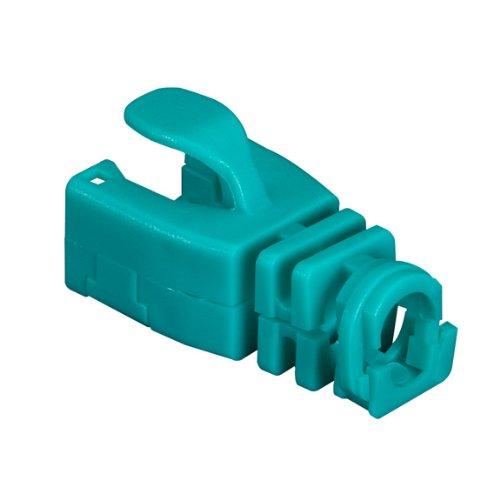 Black Box Snap-on Patch Cable Boot, 50-pack, Green