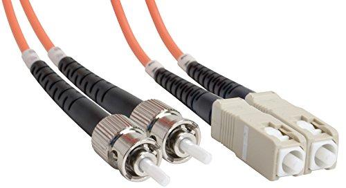 Black Box Fiber Patch Cable 1m Mm 62.5 St To Sc