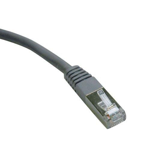 Tripp Lite 10ft Cat6 Gigabit Molded Shielded Patch Cable Stp Rj45 M/m Gray 10ft