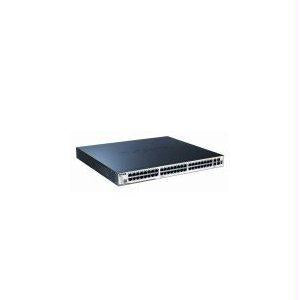 D-link Systems Xstack -managed Gigabit Switch.  48-port Gigabit Stackable L2 Poe+ Switch, With