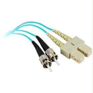 Siig, Inc. 2m 10 Gb Aqua Multimode 50/125 Duplex Fiber Patch Cable Sc/st