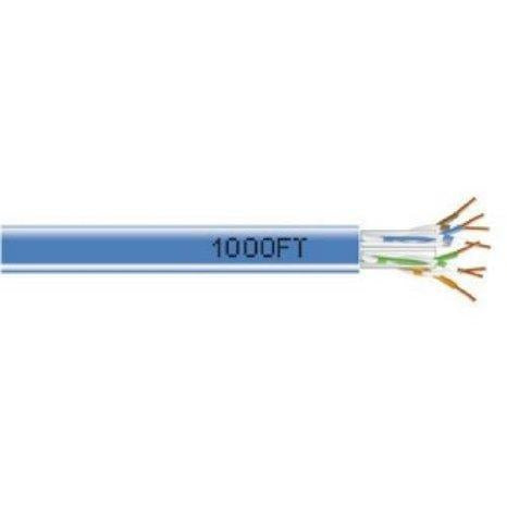 Black Box Gigatrue 550 Cat6 Bulk   1000ft, Pvc, Blue Plbox