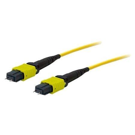 Add-on This Is A 15m Mpo (male) To Mpo (male) 12-strand Yellow Straight Riser-rated Fib
